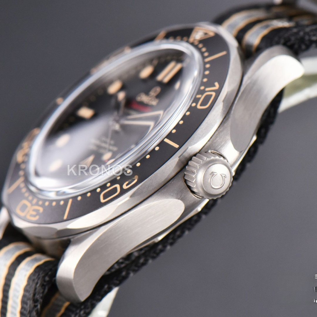 Seamaster 300 "No Time To Die" Limited Edition 42mm NATO Strap (Metal) - Authentic Movement