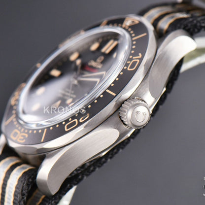 Seamaster 300 "No Time To Die" Limited Edition 42mm NATO Strap (Metal) - Authentic Movement