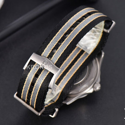 Seamaster 300 "No Time To Die" Limited Edition 42mm NATO Strap (Metal) - Authentic Movement