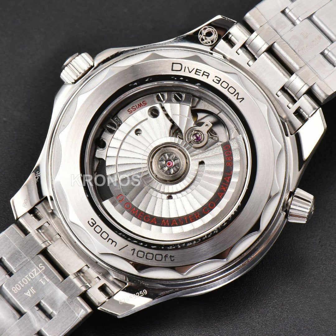 Seamaster Diver 300m 42mm Black Ceramic Black Dial - Authentic Movement
