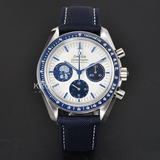 Speedmaster Professional 'Snoopy' 50th Anniversary 42mm Osf - Authentic Movement