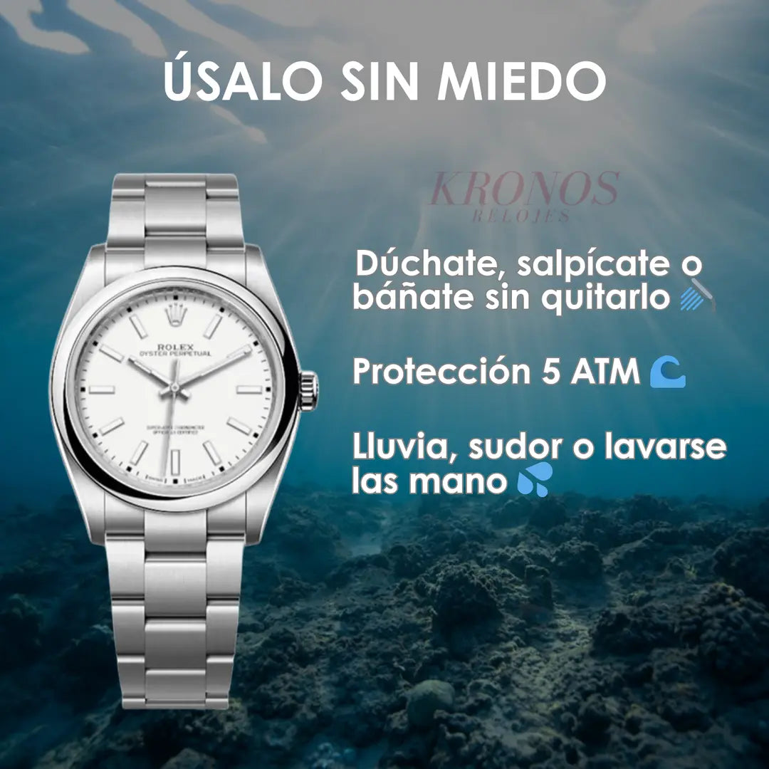 Oyster Perpetual oystersteel estilo AAA envío USA España Kronos Relojes