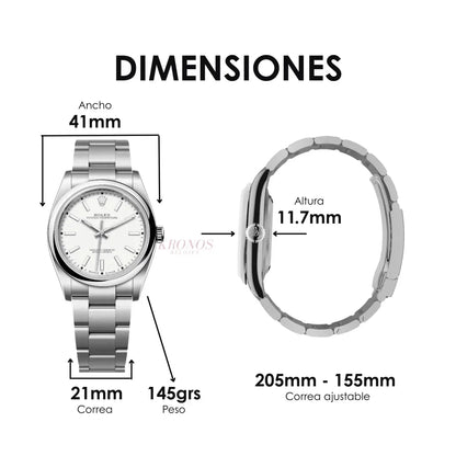 Oyster Perpetual oystersteel estilo AAA envío USA España Kronos Relojes