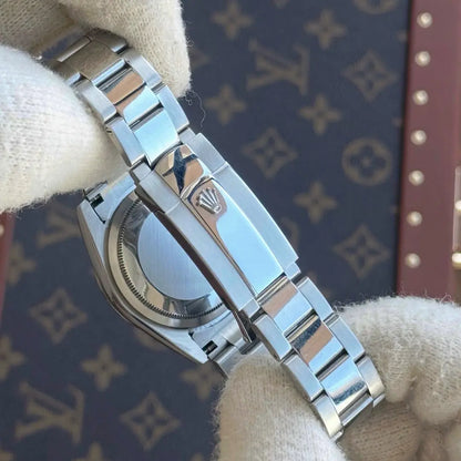 Reloj Oyster Perpetual acero inoxidable desde arriba - Kronos Relojes