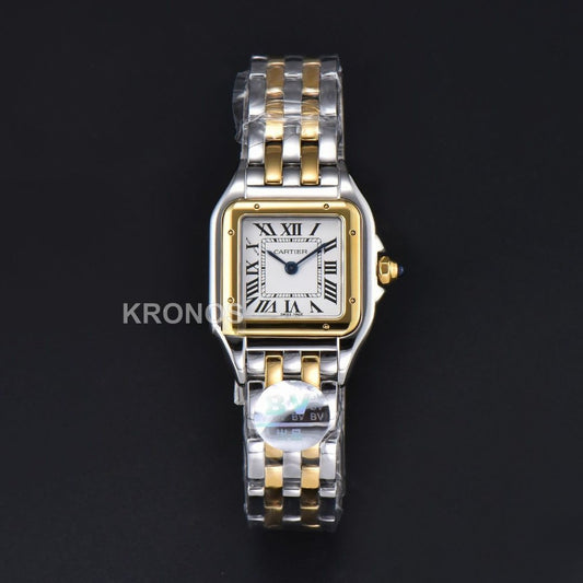 Panthère Secrète Ladies 22mm SSYG White Dial - Authentic Movement