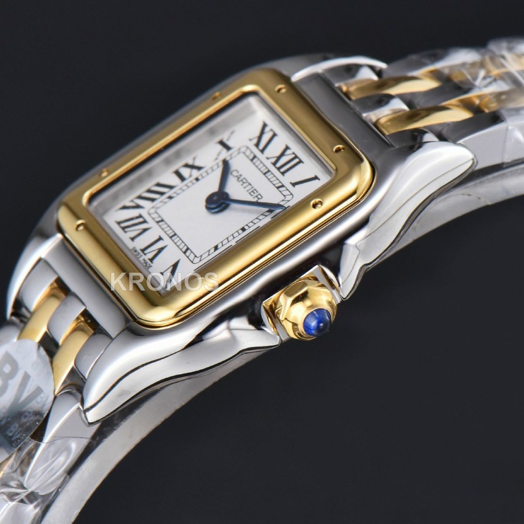 Panthère Secrète Ladies 22mm SSYG White Dial - Authentic Movement