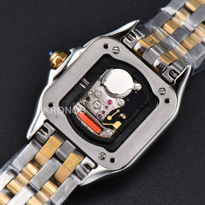Panthère Secrète Ladies 22mm SSYG White Dial - Authentic Movement