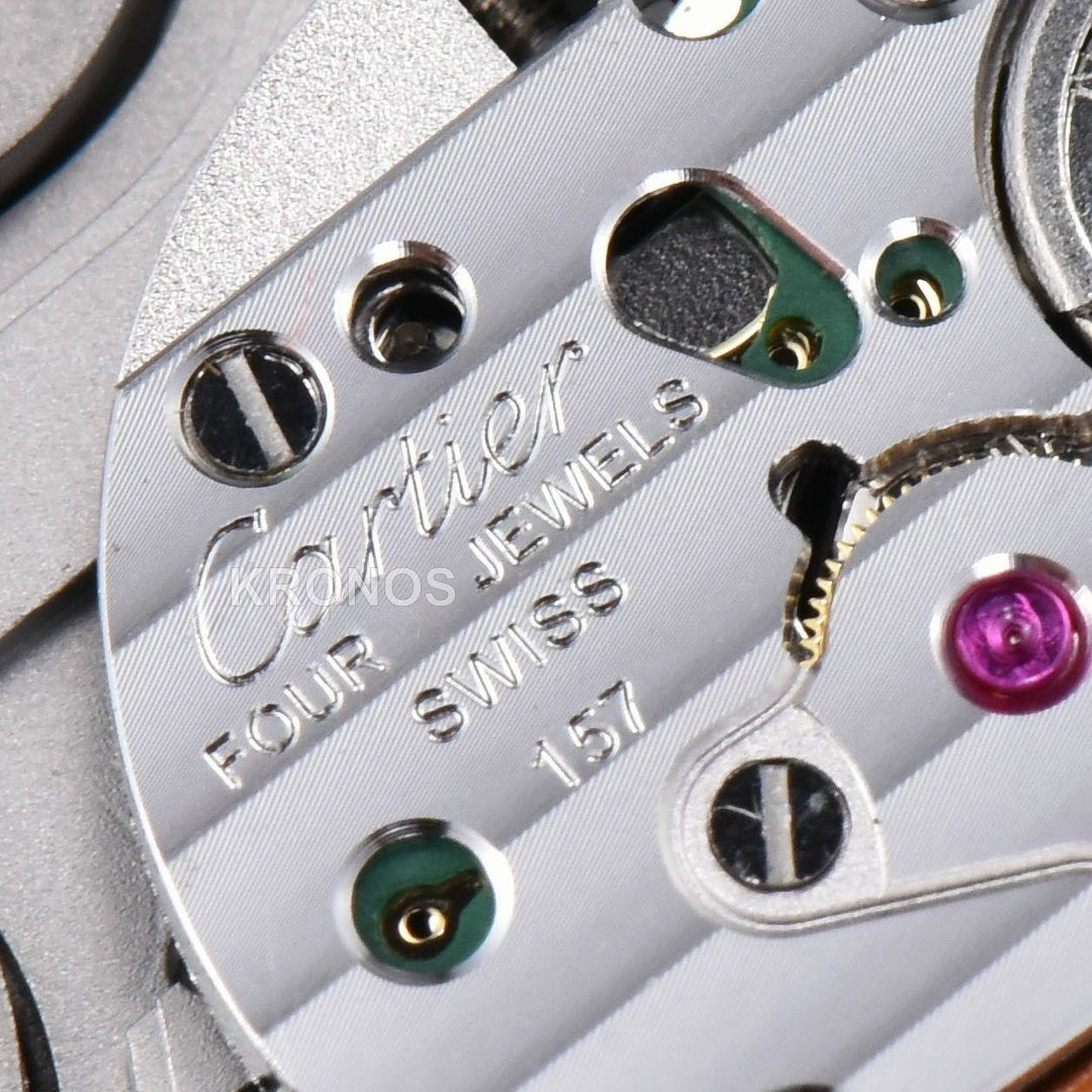 Panthère Secrète Ladies 27mm Ssyg White Dial - Authentic Movement