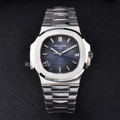 Nautilus 40mm Blue Textured Dial - Authentic Movement