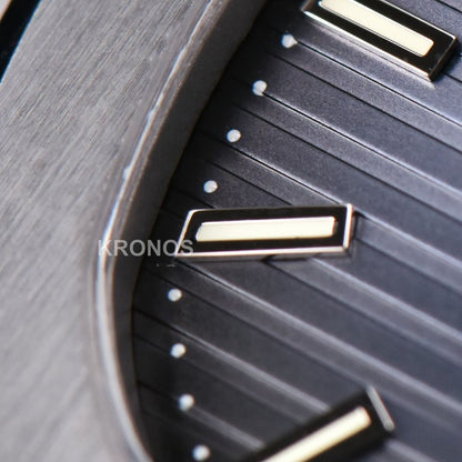 Nautilus 40mm Blue Textured Dial - Authentic Movement