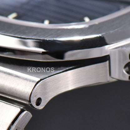 Nautilus 40mm Blue Textured Dial - Authentic Movement