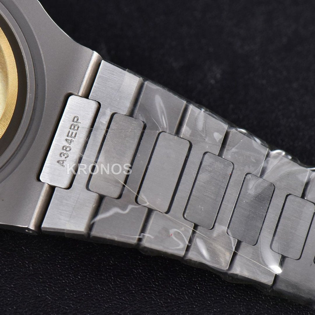 Nautilus 40mm Blue Textured Dial - Authentic Movement