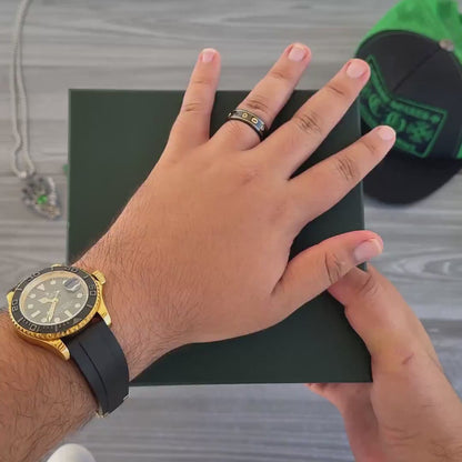 Royal Oak Steel – Green Dial Type AP