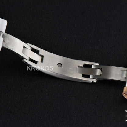 RM012 01 Tourbillon Rose Gold Case White Crown White - Authentic Movement