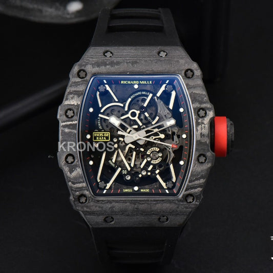 Rm035 02 Real Ntpt Skeleton Dial Black Nh05a - Authentic Movement