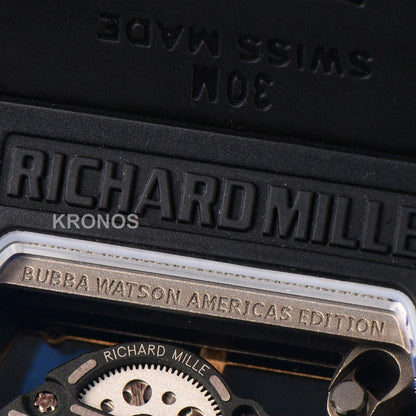 Rm055 Ceramic 42.7mm Black White Skeleton Dial Black Crown Black Rmul2 - Authentic Movement