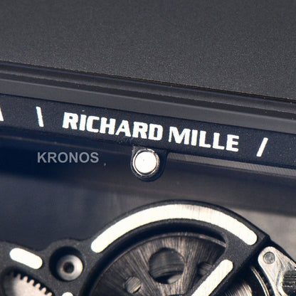 RM055 Ceramic 42.7mm Black Black Skeleton Dial Black Crown Black RMUL2 - Authentic Movement
