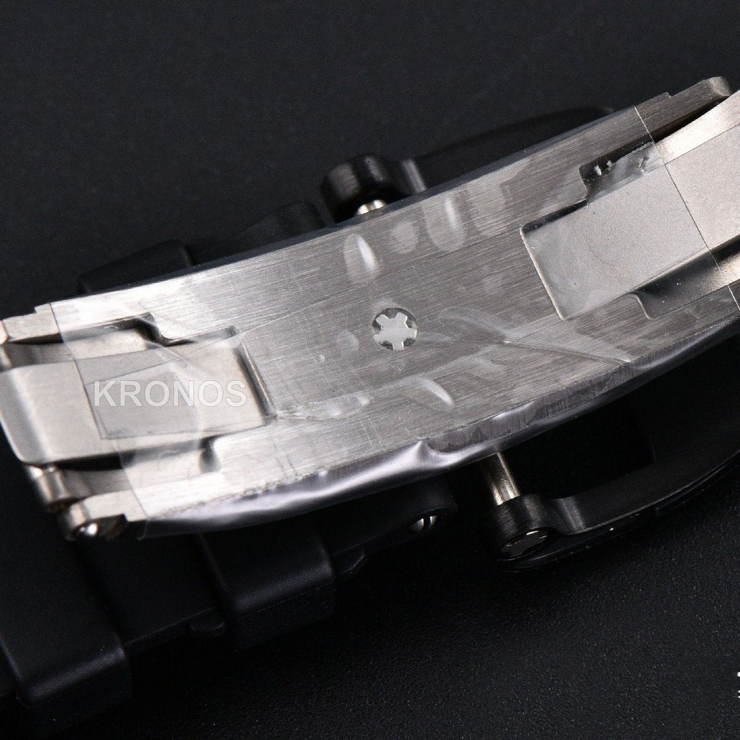 RM055 Ceramic 42.7mm Black Black Skeleton Dial Black Crown Black RMUL2 - Authentic Movement