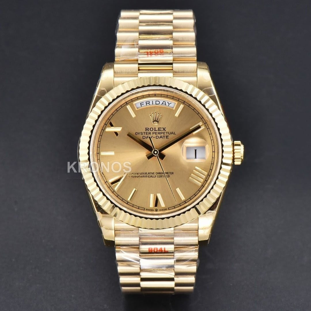 Day-Date 40mm Roman Marker Dial - Authentic Movement