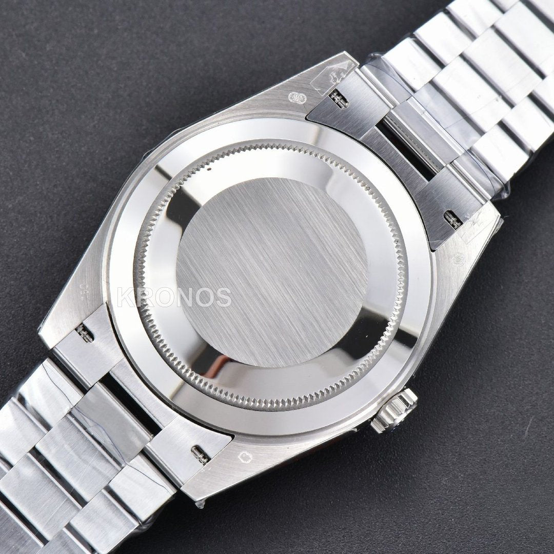 Day-Date 36mm Ice Blue Dial Diamond Marker - Authentic Movement