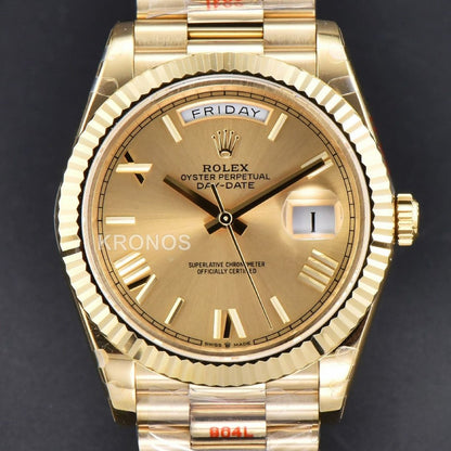 Day-Date 40mm Roman Marker Dial - Authentic Movement
