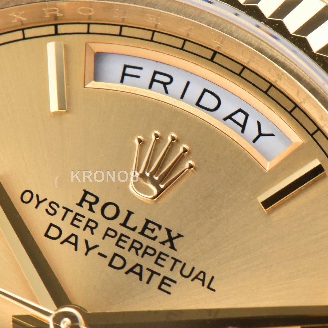 Day-Date 40mm Roman Marker Dial - Authentic Movement