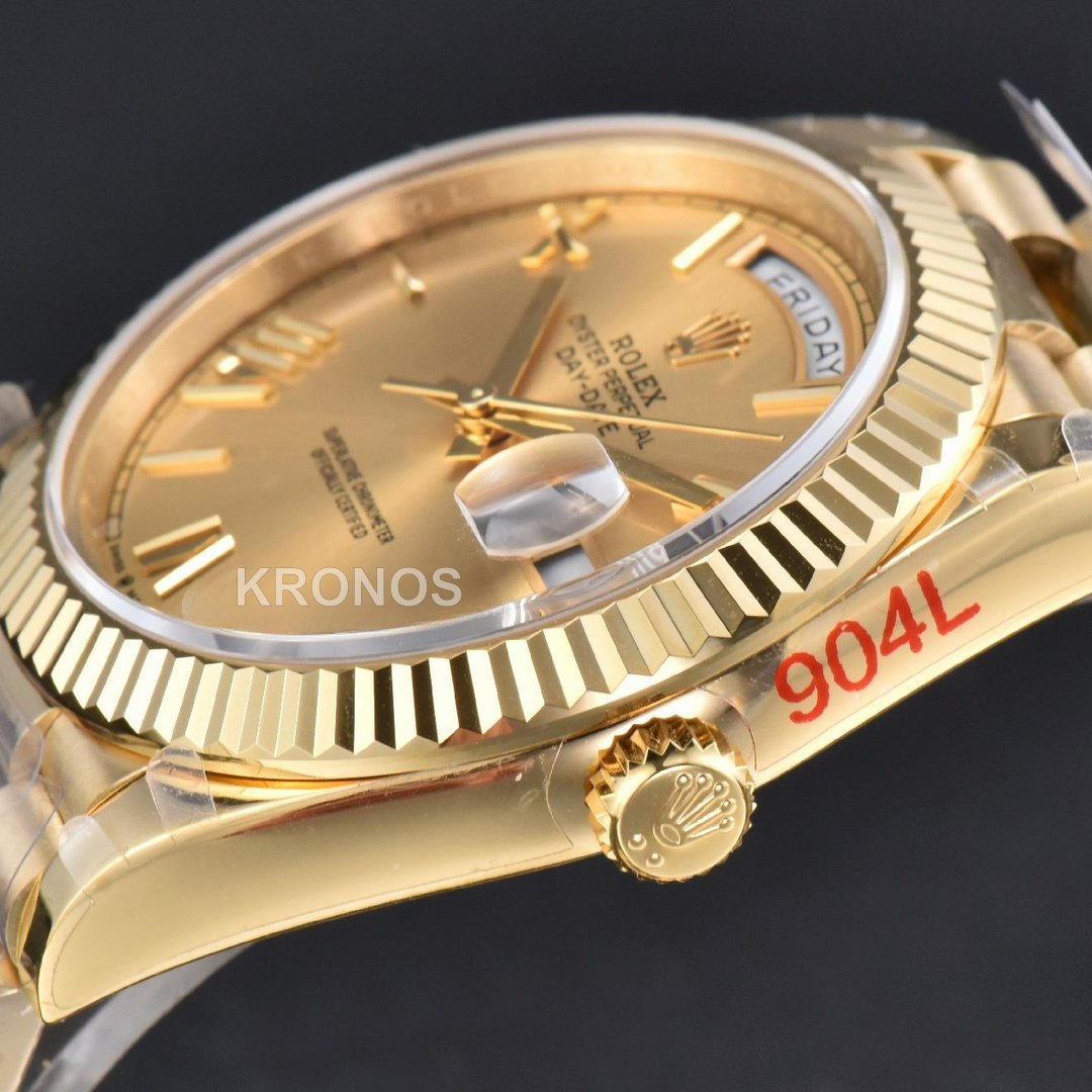 Day-Date 40mm Roman Marker Dial - Authentic Movement