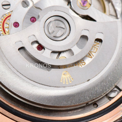 Daydate 40mm Brown Dial Diamond- Authentic Movement
