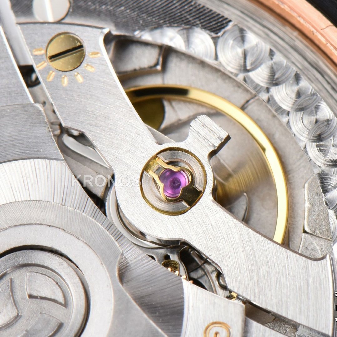 Daydate 40mm Brown Dial Diamond- Authentic Movement