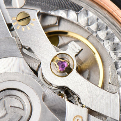 Daydate 40mm Brown Dial Diamond- Authentic Movement
