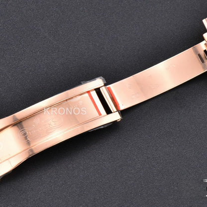 Daydate 40mm Brown Dial Diamond- Authentic Movement