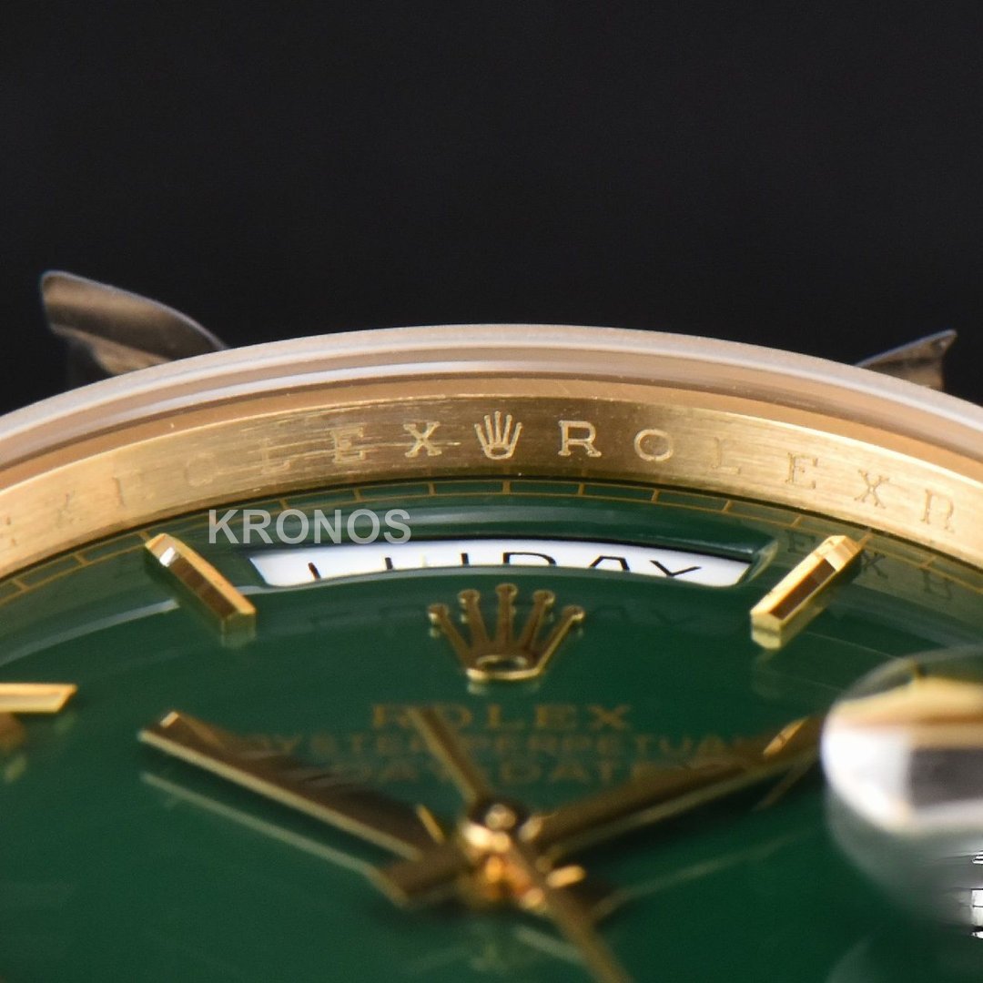 Day-Date 40mm Green Dial - Authentic Movement