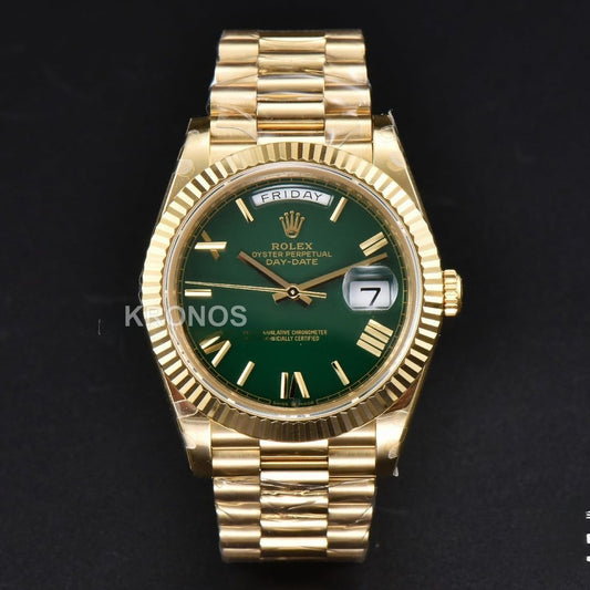Day-Date 40mm Green Dial - Authentic Movement