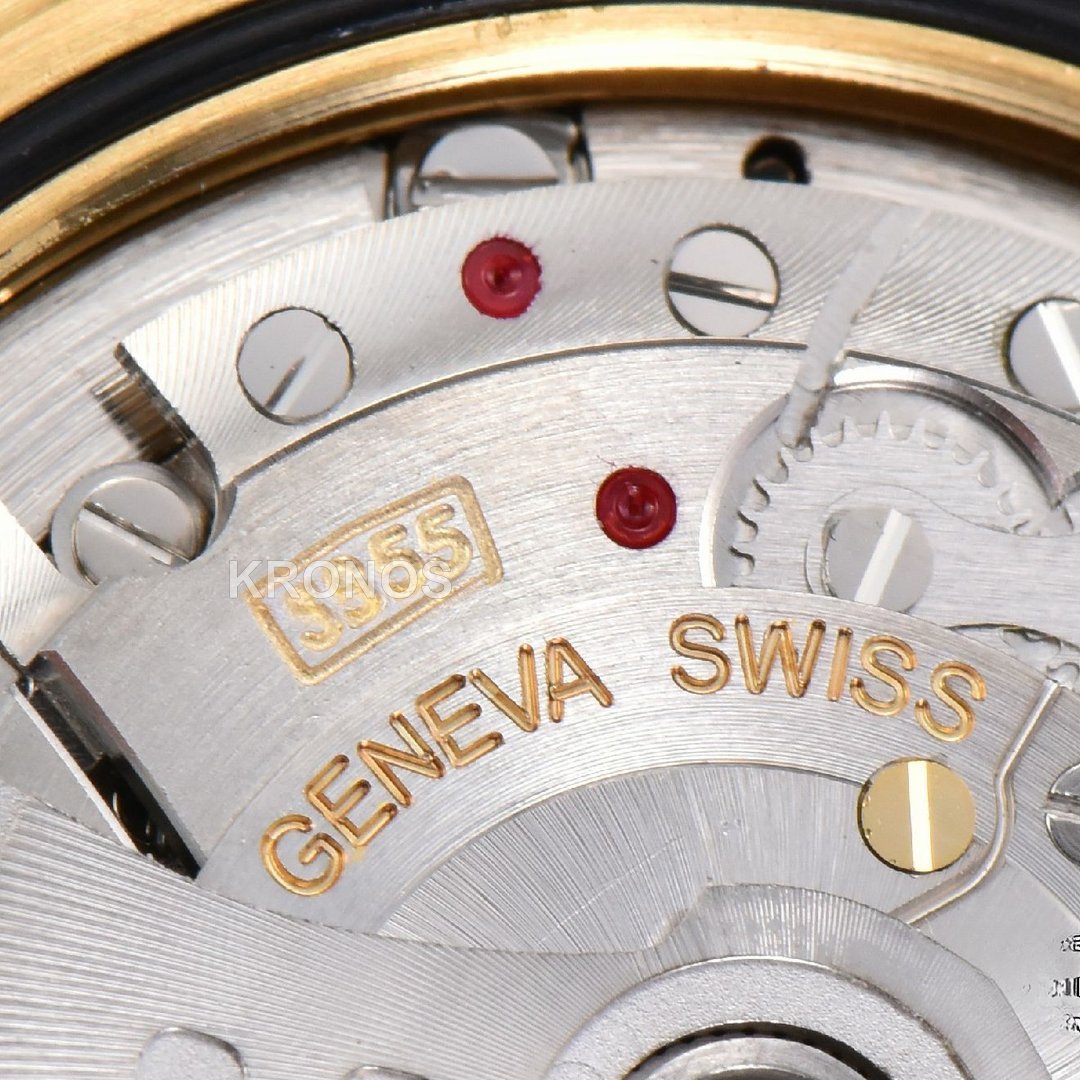 Day-Date 40mm Black Dial Diamond Authentic Movement