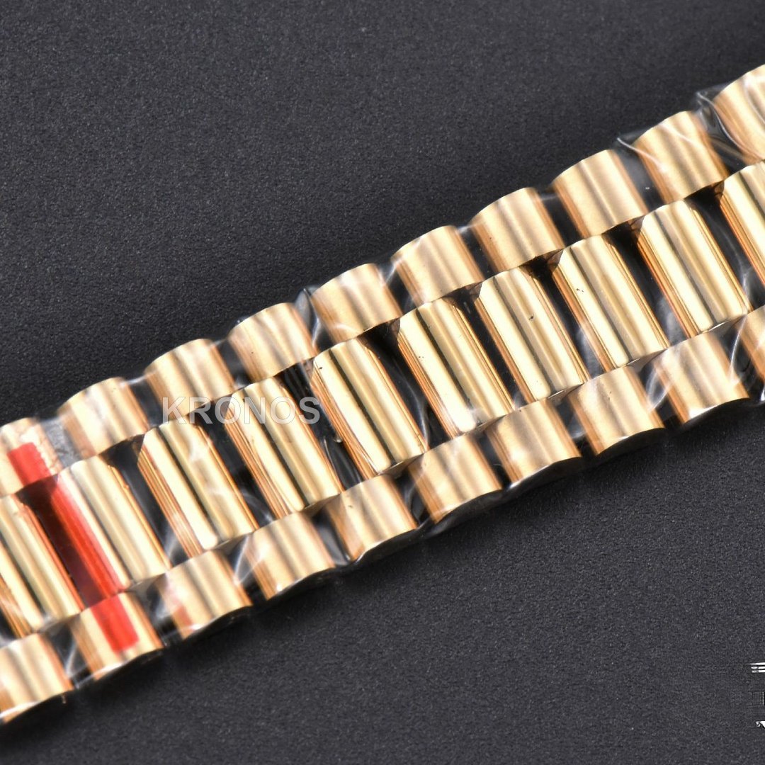 Day-Date 40mm Black Dial Diamond Authentic Movement
