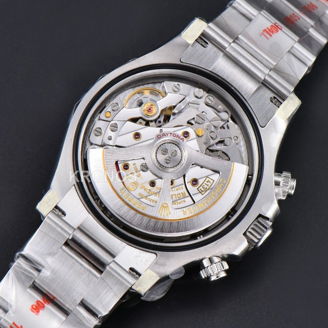 Daytona 40mm Black Dial Black - Authentic Movement