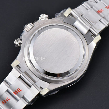 Daytona 40mm Panda White Dial Black - Authentic Movement