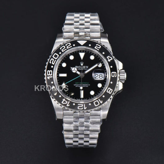 GMT Master II 40mm Black-gray Black Dial - Authentic Movement