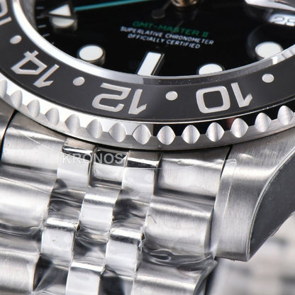 GMT Master II 40mm Black-gray Black Dial - Authentic Movement