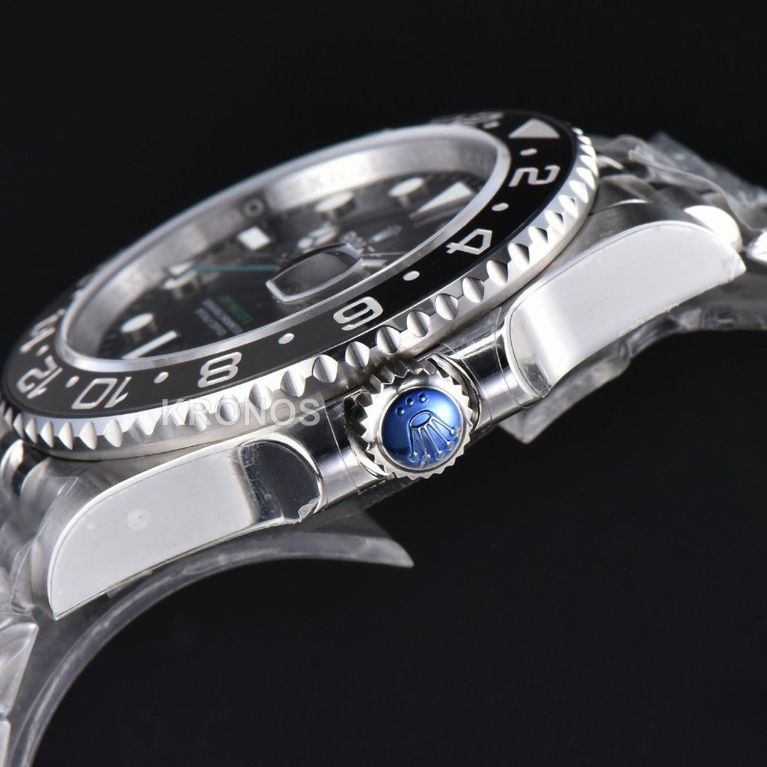 GMT Master II 40mm Black-gray Black Dial - Authentic Movement