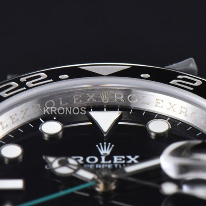 GMT Master II 40mm Black-gray Black Dial - Authentic Movement