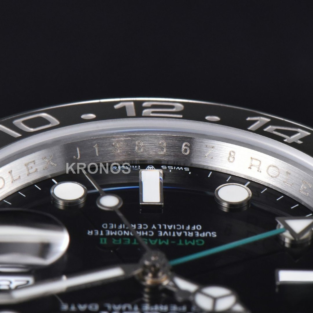 GMT Master II 40mm Black-gray Black Dial - Authentic Movement