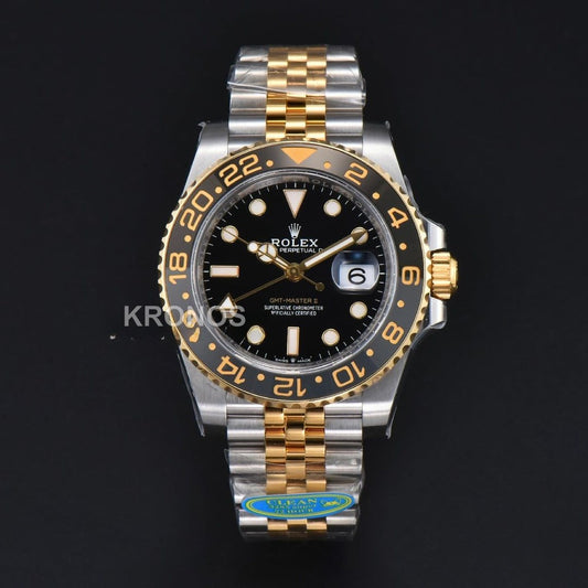 GMT Master II 40mm Black-gray Black Dial - Authentic Movement