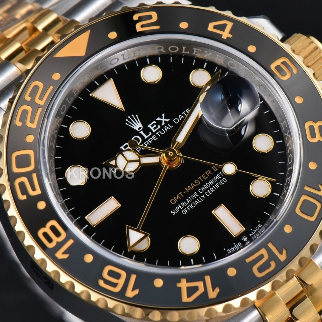 GMT Master II 40mm Black-gray Black Dial - Authentic Movement