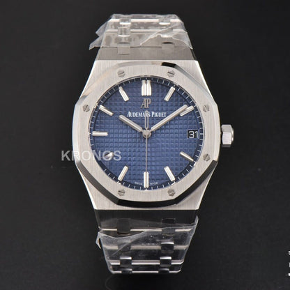 Royal Oak 41mm Blue Textured Dial - Authentic Movement