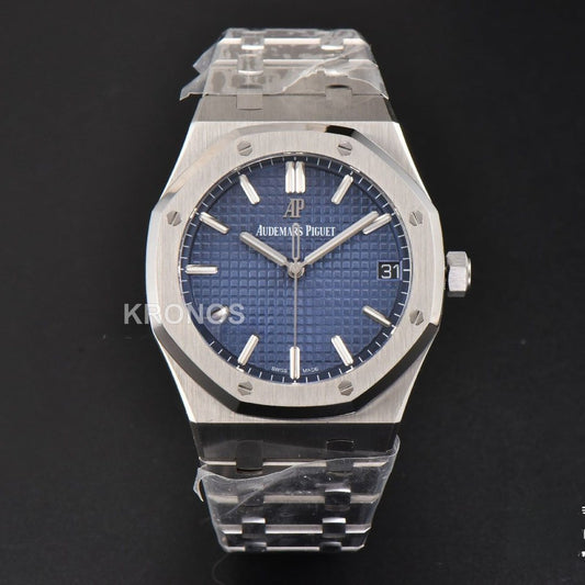 Royal Oak 41mm Blue Textured Dial - Authentic Movement