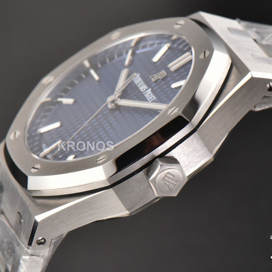 Royal Oak 41mm Blue Textured Dial - Authentic Movement