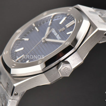 Royal Oak 41mm Blue Textured Dial - Authentic Movement