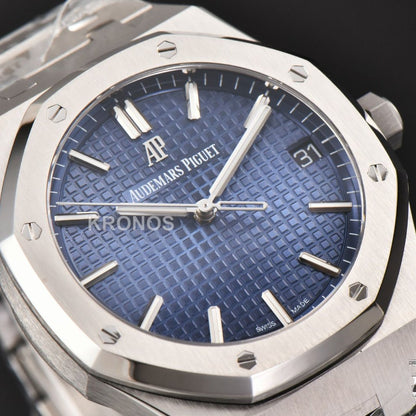 Royal Oak 41mm Blue Textured Dial - Authentic Movement
