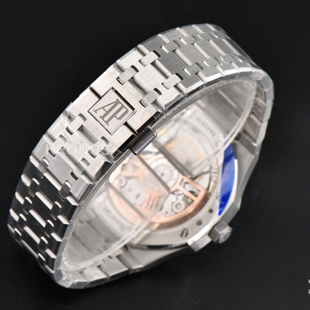 Royal Oak 15510 41mm '50th Anniversary' Ice Blue Dial - Authentic Movement
